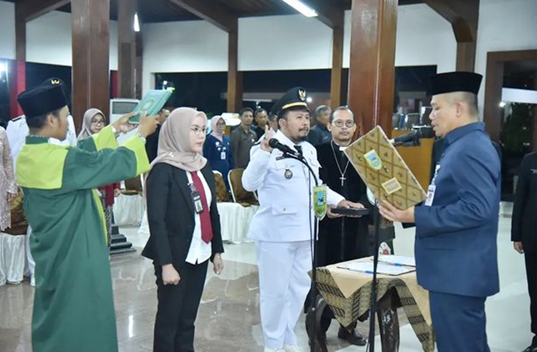 Ini Daftar Camat Baru di Kebumen yang Dilantik Malam Hari, Ini Penjelasan Arif Soal Waktu Pelantikan