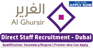 Al Ghurair Construction  (Multiple Vacancies) Company latest hiring (7Nos.) Job Location Dubai Jobs | UAE interview blogpost