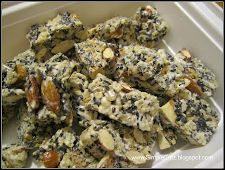 Sesame, Rice Crispy, Almond Treats