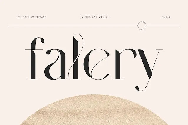 Falery Serif Font