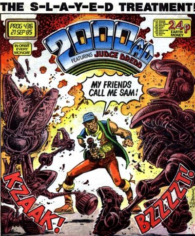 2000 AD, Prog 436, Sam Slade