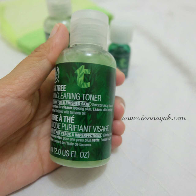 Tea tree toner, the bodyshop