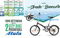 Concorso Rinazina "Sulla strada del benessere" : vinci 44 biciclette Atala Urban Bike pieghevoli ( 229 euro)