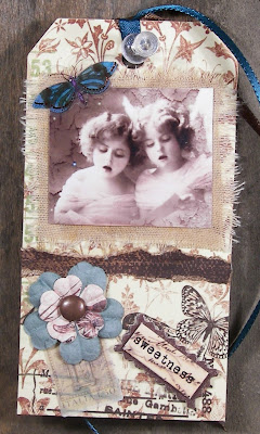 Sweetness Altered Art Tag