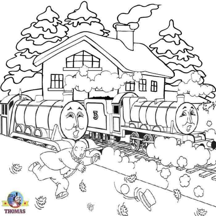  and big express Gordon the train coloring pages online free for kids title=