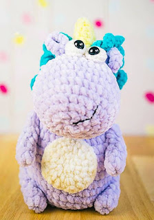 PATRON GRATIS DINOSAURIO AMIGURUMI 42598