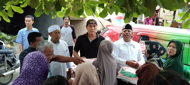 DPC PKB Kabupaten Batu Bara Berikan Sembako Kepada Para Korban Banjir