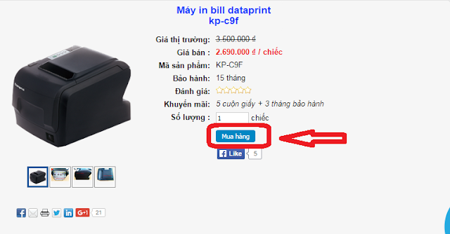 đặt máy in bill giá rẻ