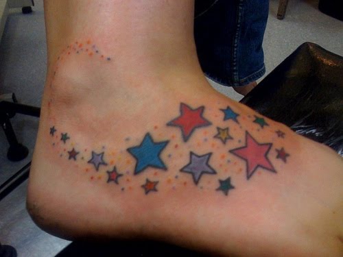 Star Foot Tattoo