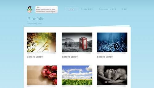 Photography Blog Template