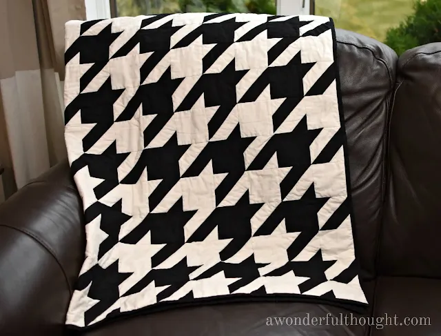 houndstooth quilt pattern