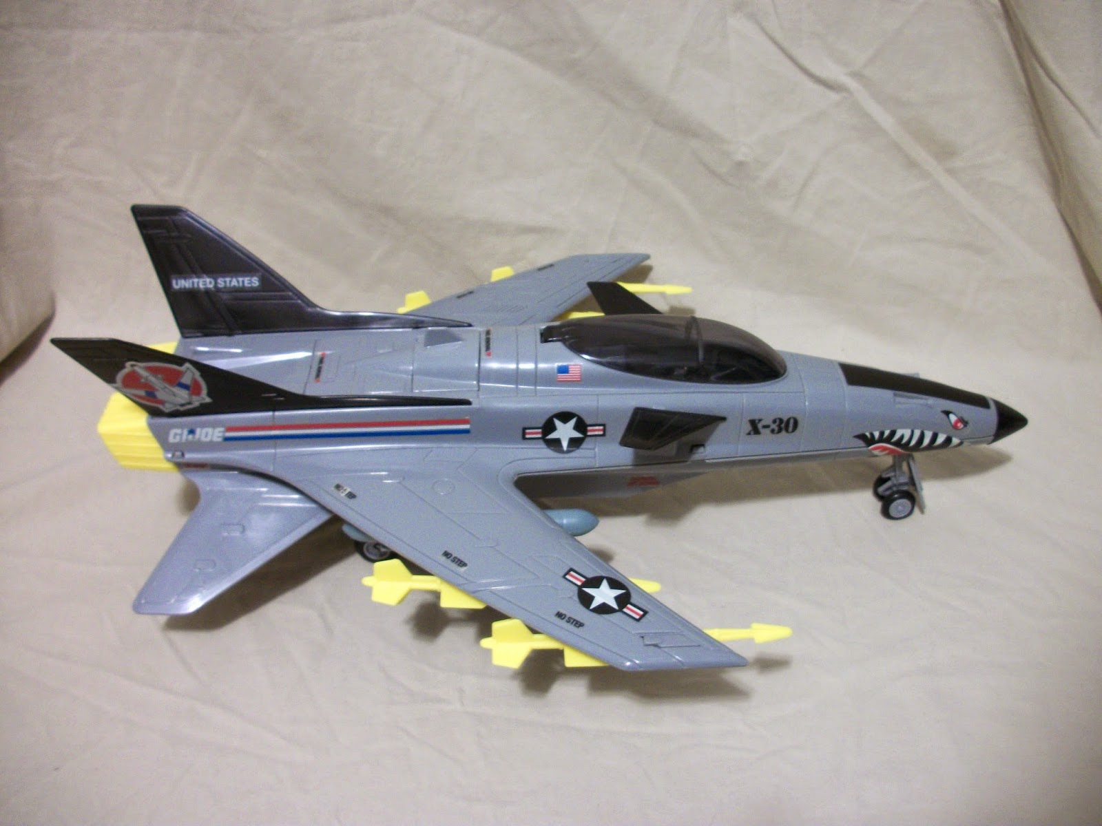 Sonstige Gi Joe part CONQUEST X-30 1986 MISSILE LEFT RIGHT ...