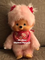 Monchhichi Fille Pinky Rose 24289