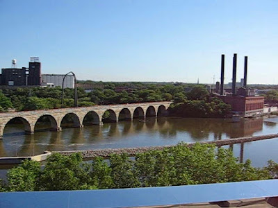 Mississippi River at Stone Arch Bridge