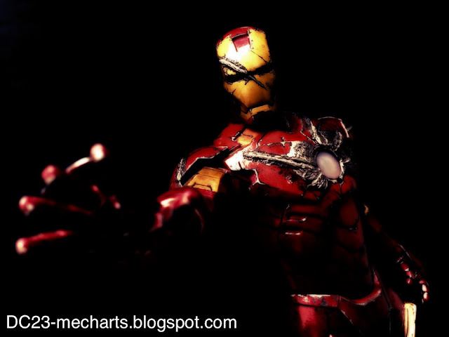 custom Ironman statue verDC23 photo