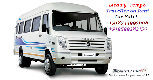 Luxury Tempo Traveller on Rent in Delhi for sightseeing Trips