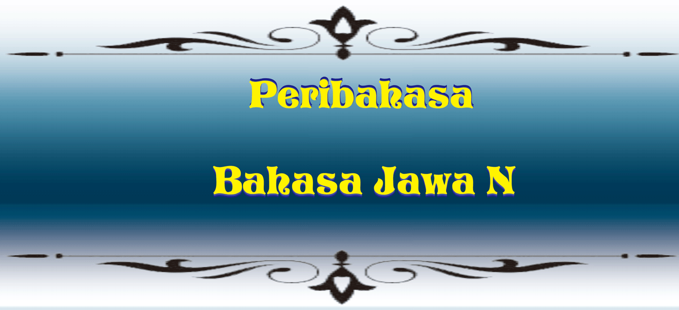 Peribahasa Bahasa Jawa N