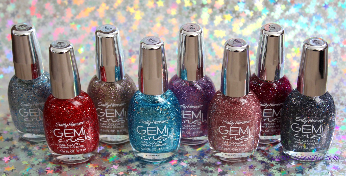 Sally Hansen Gem Crush Razzle Dazzler | Nail polish, Great nails, Nails