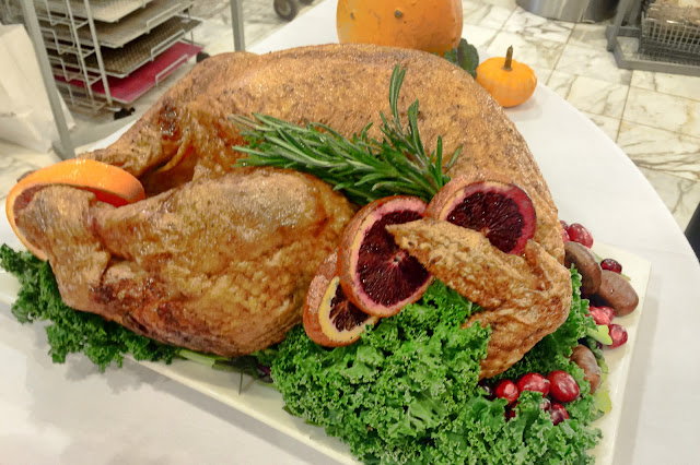 Roast turkey for Christmas