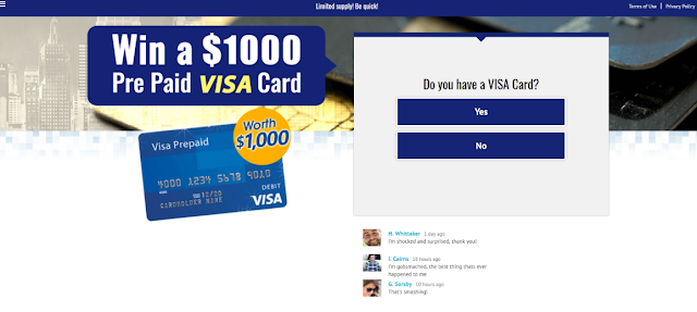 Free National Rewards - $1000 Visa Card