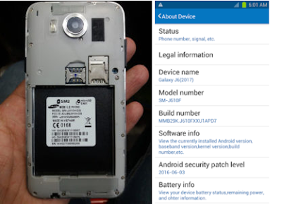 Samsung Clone J610F Flash File