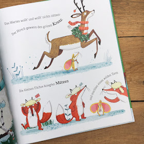 Weihnachtsbilderbuch "Der Weihnachts-Countdown. Noch 24 Tage bis Weihnachten!" von Adam und Charlotte Guillan, illustriert von Pippa Curnick, Verlag ArsEdition