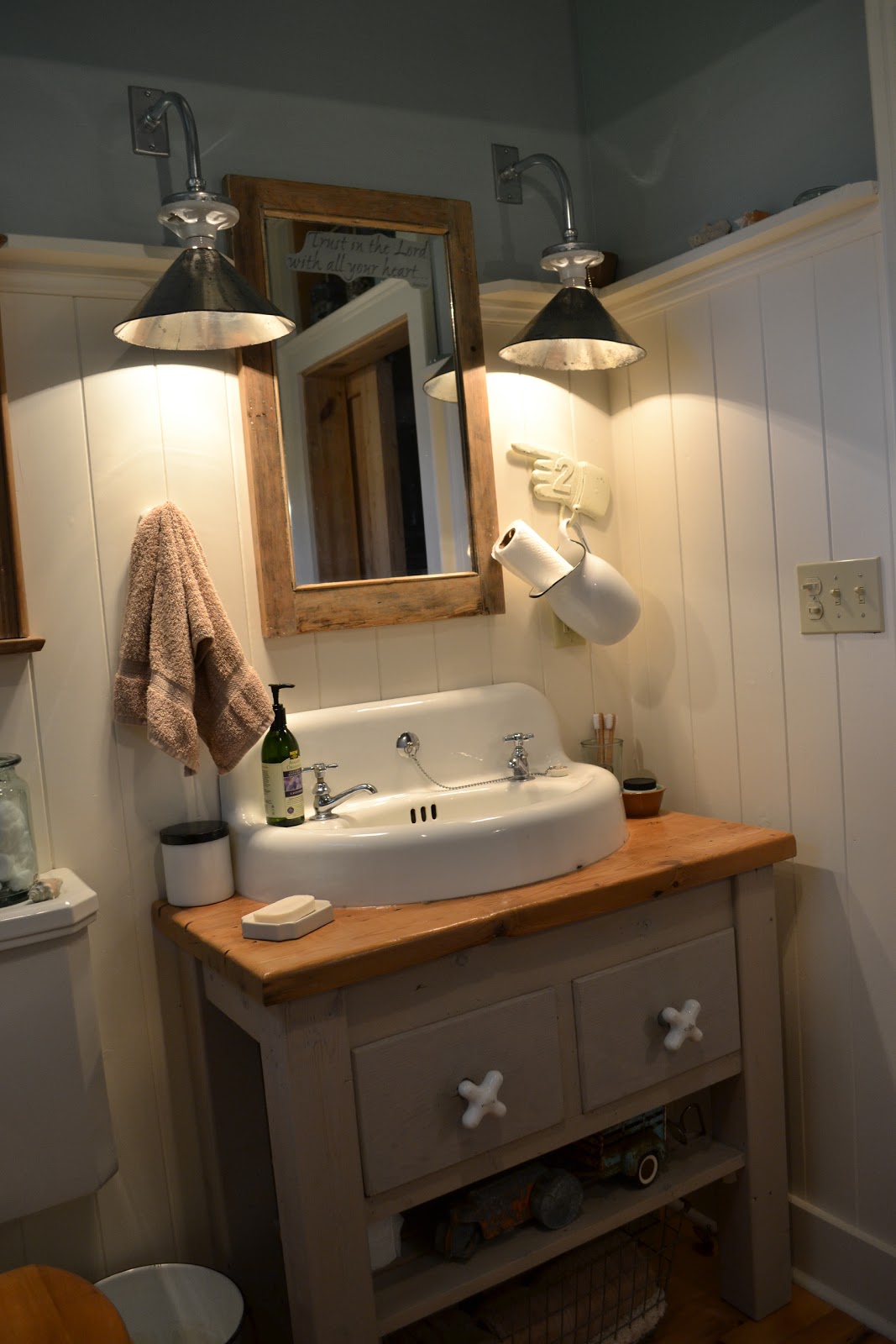 The 1829 Farmhouse  farmhouse  tour bathroom 