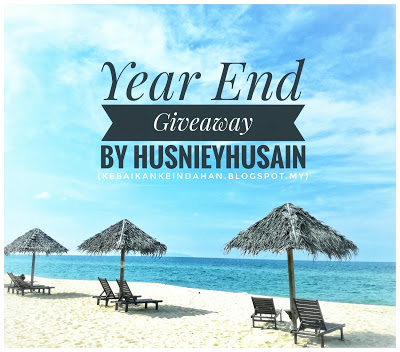  YEAR END GIVEAWAY BY HUSNIEYHUSAIN