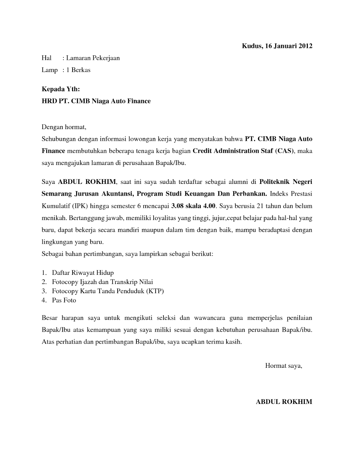 Curriculum vitae lamaran kerja doc. creative writing essays