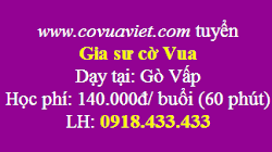 Tuyển gia sư cờ Vua tại Gò Vấp