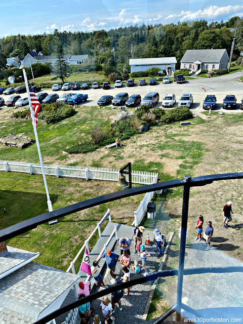 Vistas desde el Interior del Faro Pemaquid Point Lighthouse