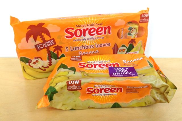 Soreen Banana Loaf & Lunchbox Loaves are vegan