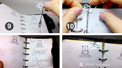 DIY Pembatas Buku Juntai (dengan Paper Clip)