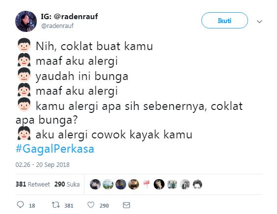 10 Obrolan Lucu 'Gagal Perkasa' Ini Ngena Banget Buat Cowok Lemah