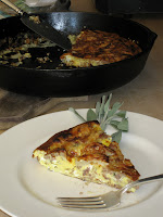 Italian sausage and fennel frittata