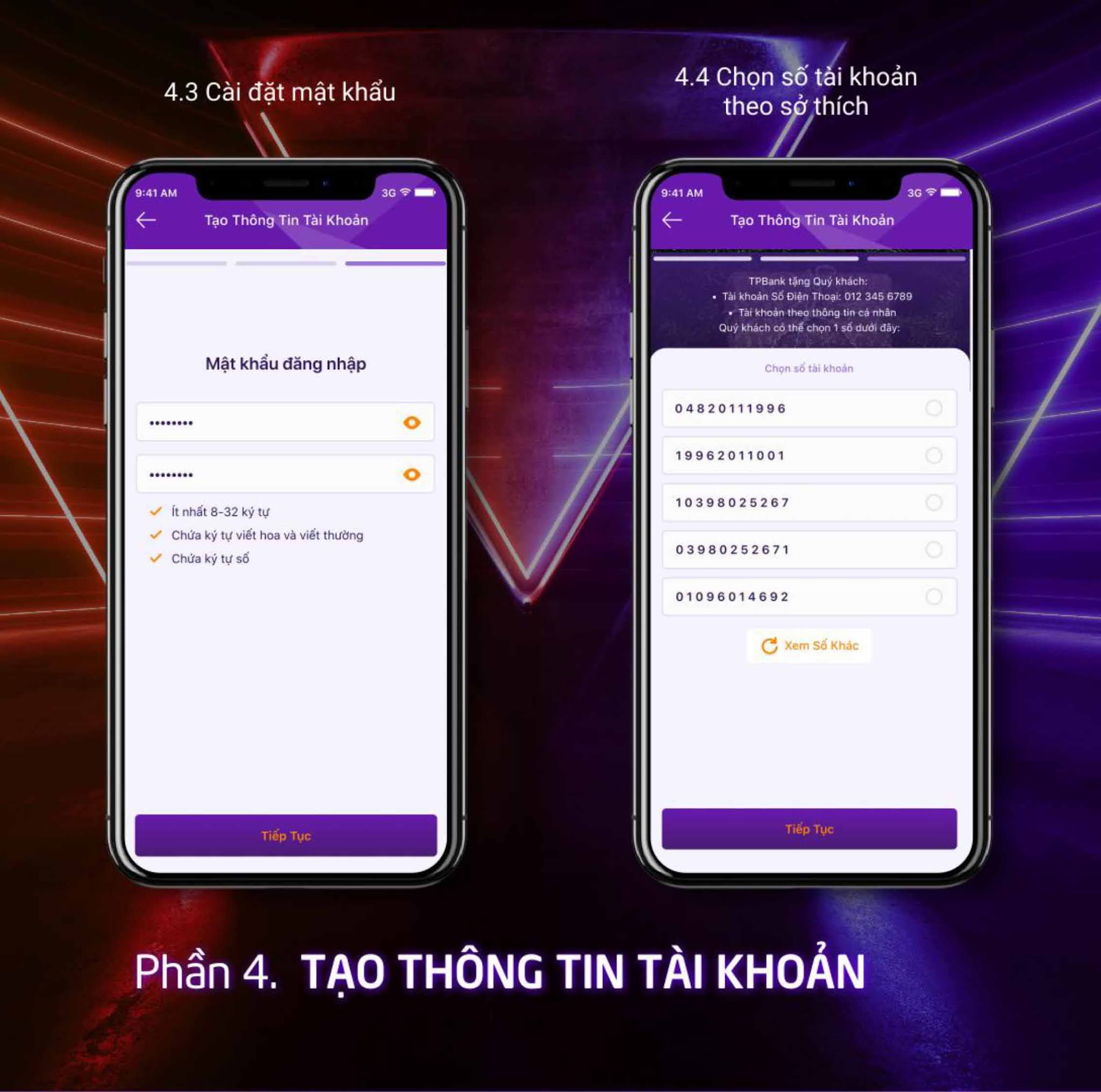 Hướng dẫn đăng ký mở tài khoản TPBank Online