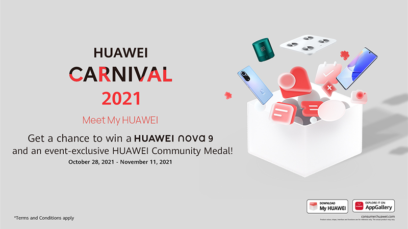 My Huawei App officially launches along with exclusive activities, prizes, and deals!