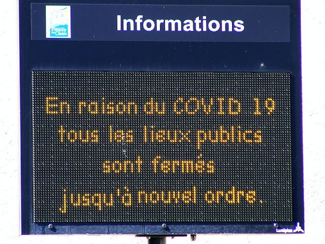 Town hall notice board during Covid19 lockdown.  Indre et Loire, France. Photographed by Susan Walter. Tour the Loire Valley with a classic car and a private guide.