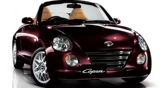 2016 Daihatsu Copen Design and Tire Size