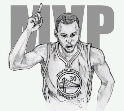 My Hobby Realm: ART: Golden State Warriors, Stephen Curry ...