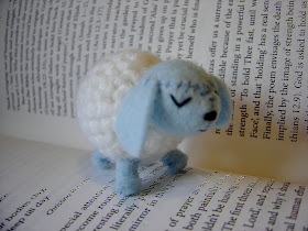 little crochet sheep lamb 2