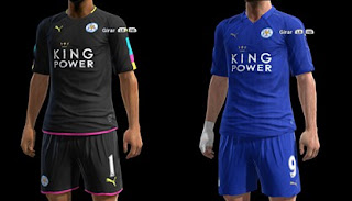 Leicester City Puma 16 17 Official Kits Pes 2013