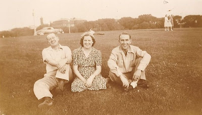 Fred and Julia Slade and friend 1940