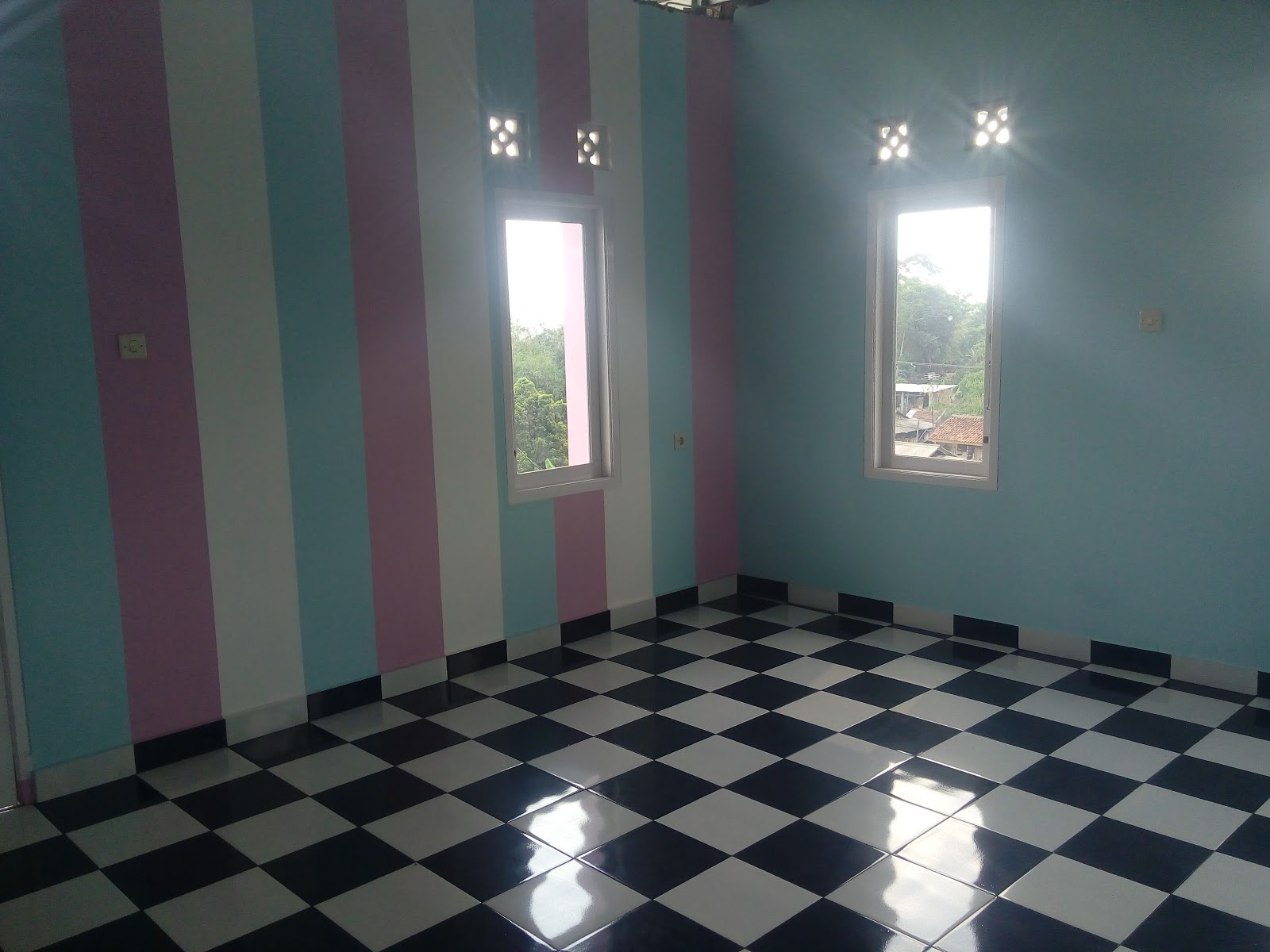 Lantai Rumah Kamar Model Catur Dengan Keramik INFO HARGA BAHAN