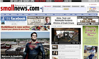 Hutchinson, KS becomes Smallville for a day