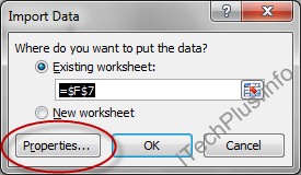 Import data