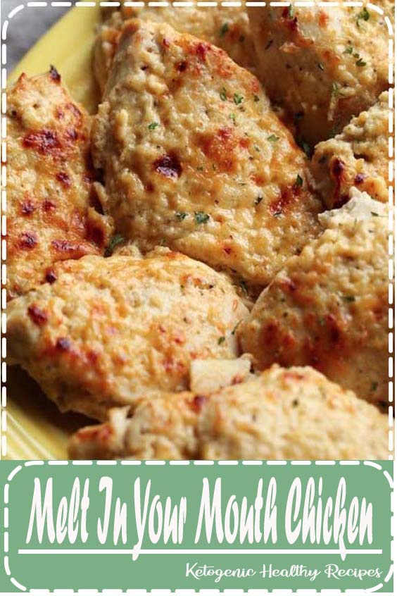 his chicken breast recipe is perfect for dinner served with veggies, pasta or rice! Simply top the chicken with the cheese mixture and bake. The entire family will love this quick and easy recipe!