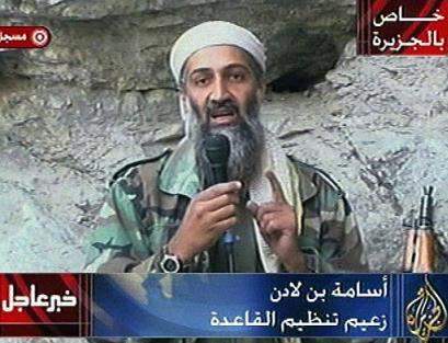 Ben Laden was the Al Qaeda. Osama in Laden on an al-Qaeda