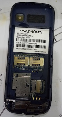 Symphony L25i Flash File Logo-LCD-Dead-Fix 100% Tested