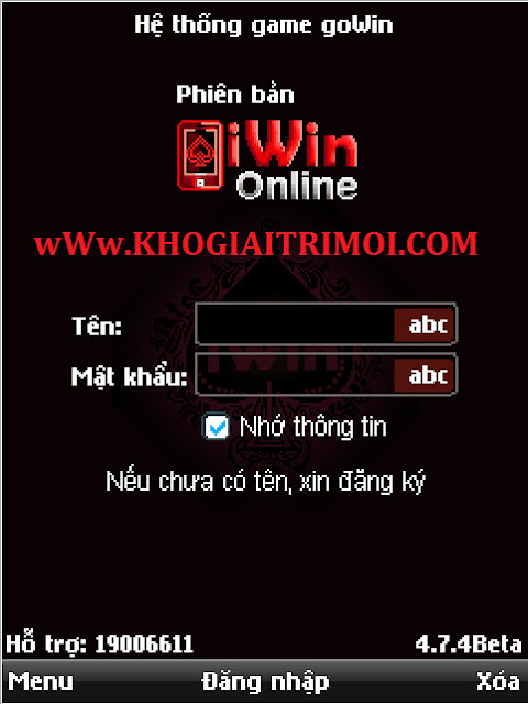 Hướng dẫn đăng ký mới tài khoản game iWin Online miễn phí